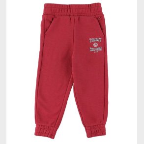 Tommy Hilfiger Sweatpants - Slouchy Varsity - Cranberry Crush