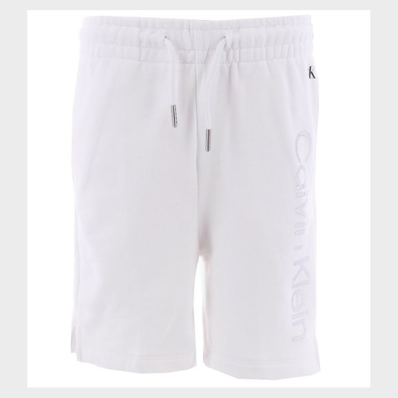 Calvin Klein Sweatshorts - Bright White/Silver