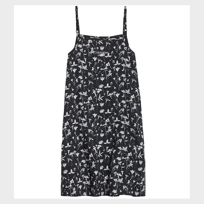 Calvin Klein Kjole - Strap - Flower Aop