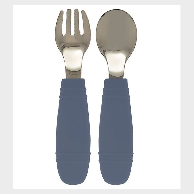 Tiny Tot Bestik - 2 Dele - Sky Blue