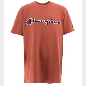 Champion Fashion T-shirt - Orange m. Logo