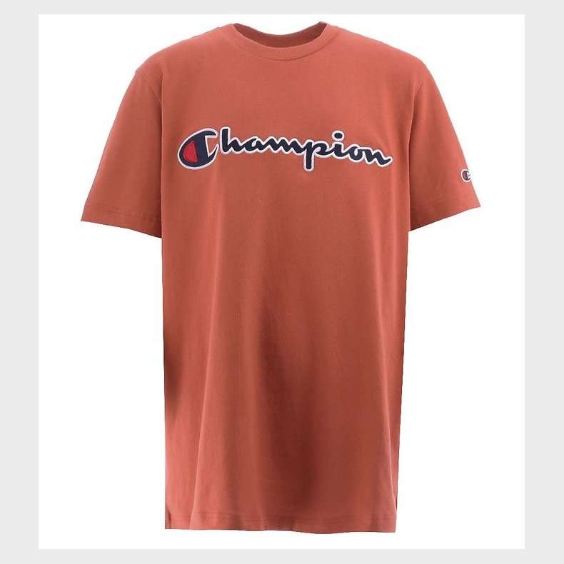 Champion Fashion T-shirt - Orange m. Logo