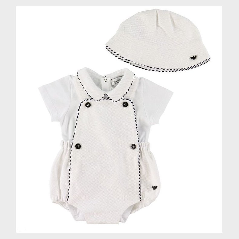 Emporio Armani St - Body/Smkbukser/Blleaht - Hvid