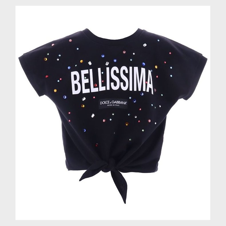 Dolce & Gabbana T-shirt - Light Therapy - Sort m. Prikker