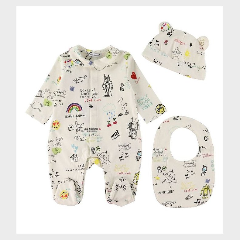 Dolce & Gabbana Gaveske - Heldragt/Hue/Hagesmk - Sketch