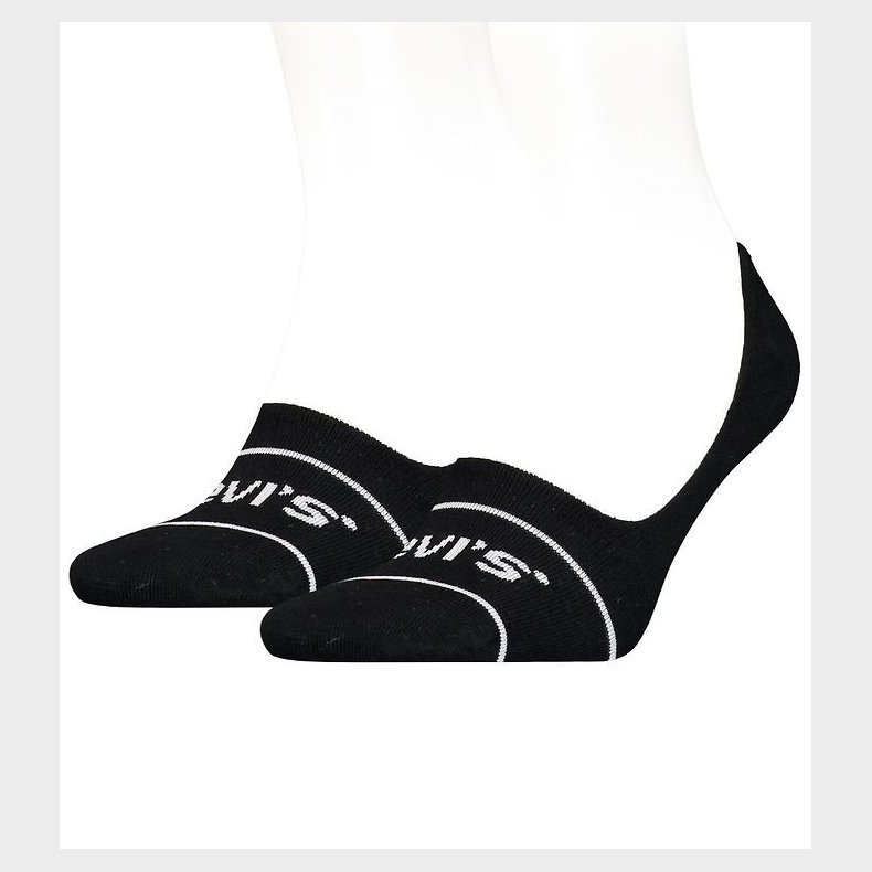 Levis Footies - 2-pak - Low Rise - Sort