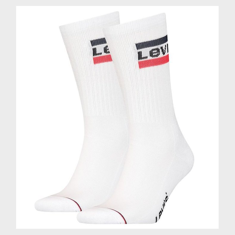 Levis Str�mper - 2-pak - Regular Cut - Hvid