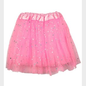 Molly & Rose Udkldning - Tylskrt - Pink m. Stjerner