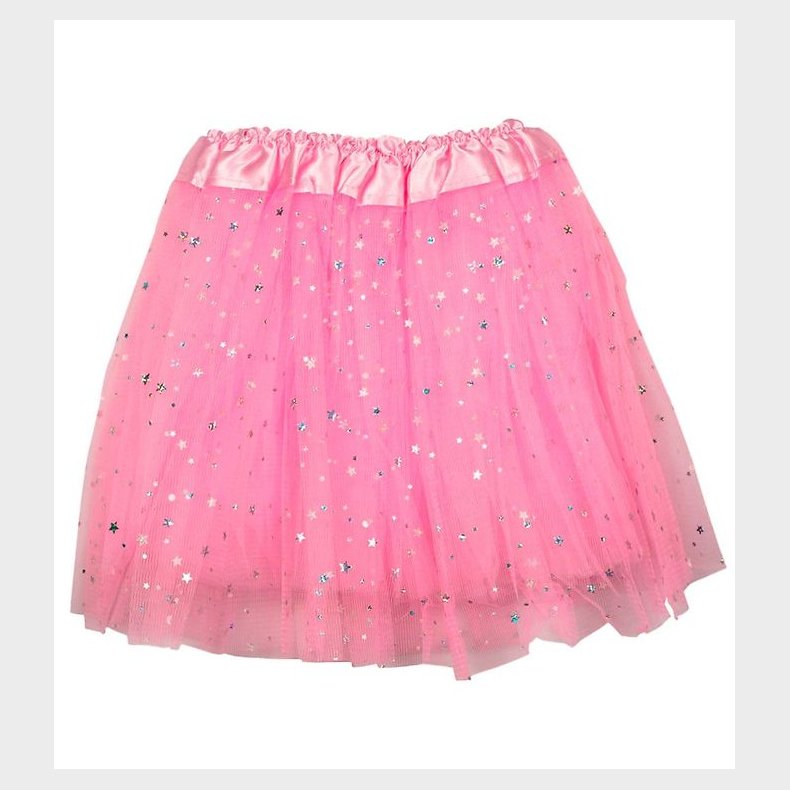 Molly & Rose Udkldning - Tylskrt - Pink m. Stjerner