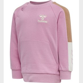 Hummel Sweatshirt - hmlAnju - Rosa/Brun