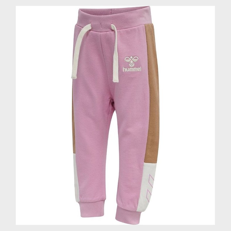 Hummel Sweatpants - hmlAnju - Rosa/Brun