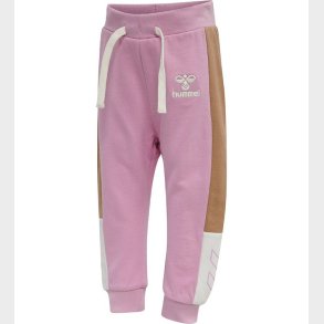 Hummel Sweatpants - hmlAnju - Rosa/Brun