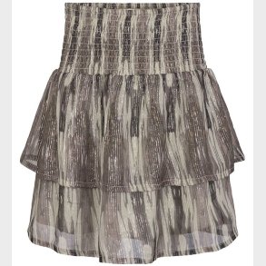 Petit by Sofie Schnoor Nederdel - Black Off White m. Striber