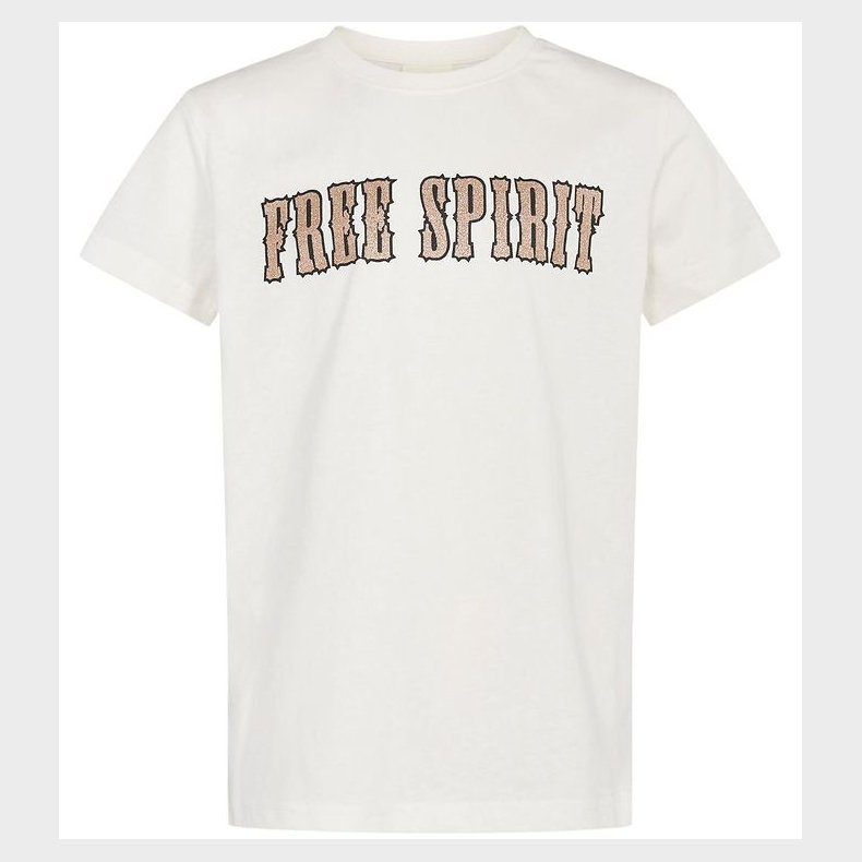 Petit by Sofie Schnoor T-Shirt - Off White m. Tekst