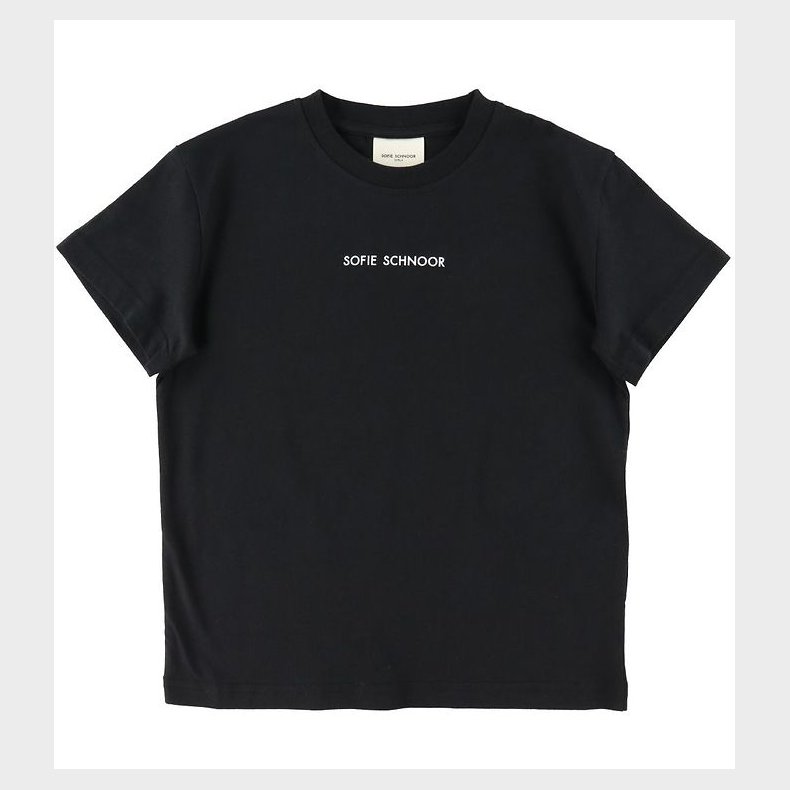 Sofie Schnoor T-Shirt - Black m. Logo
