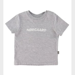 Mads Nrgaard T-shirt - Taurus - Grmeleret m. Hvid