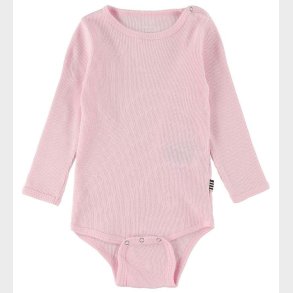 Mads Nrgaard Body l/ - Rib - Pink