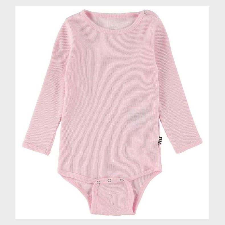 Mads Nrgaard Body l/ - Rib - Pink