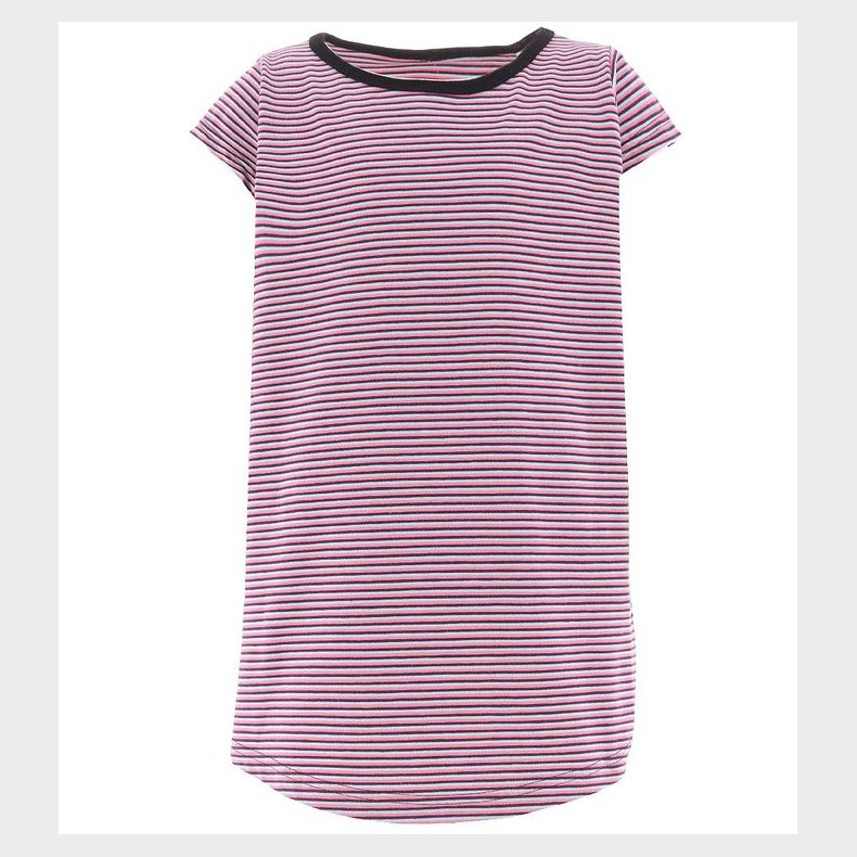 Say-So T-Shirt - Stribes - Rosa/Lilla/Turkis