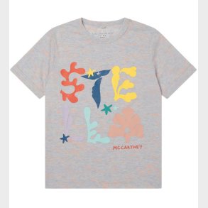 Stella McCartney Kids T-shirt - Grmeleret m. Print