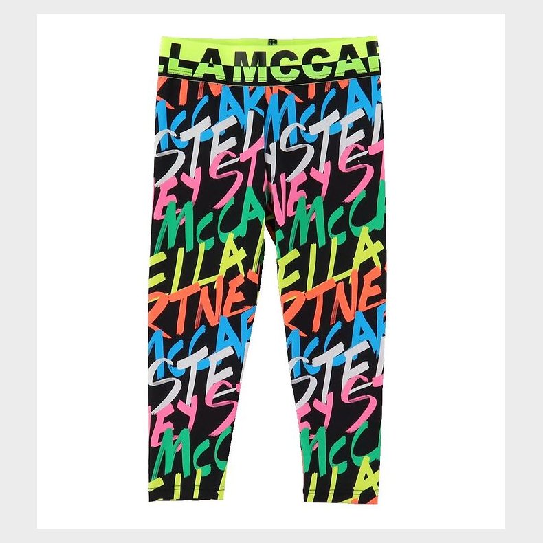 Stella McCartney Kids Badeleggings - UV50+ - Sort/Multifarvet