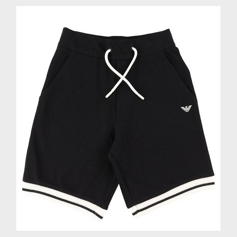 Emporio Armani Shorts - Sort m. Hvid