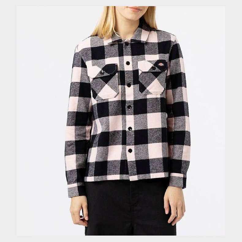Dickies Skjorte - Sacramento - Sort/Rosa