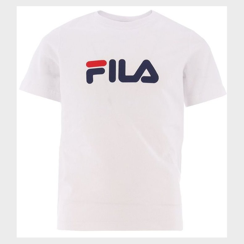 Fila T-shirt - Solberg - Bright White m. Print