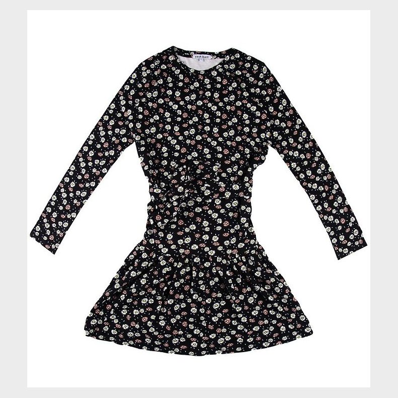 Cost:Bart Kjole - Rosita - Sort m. Blomster