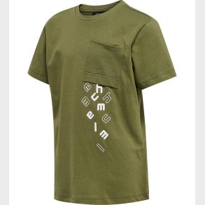 Hummel T-shirt - hmlMarcel - Capulet Olive