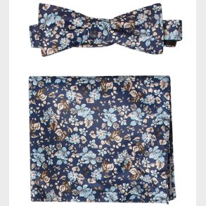 Grunt Butterfly m. Lommetrklde - Our Flower - Navy Flower