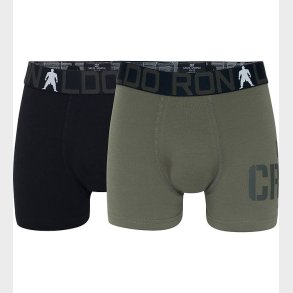 CR7 Boxershorts - 2-pak - Bambus - Sort/Army