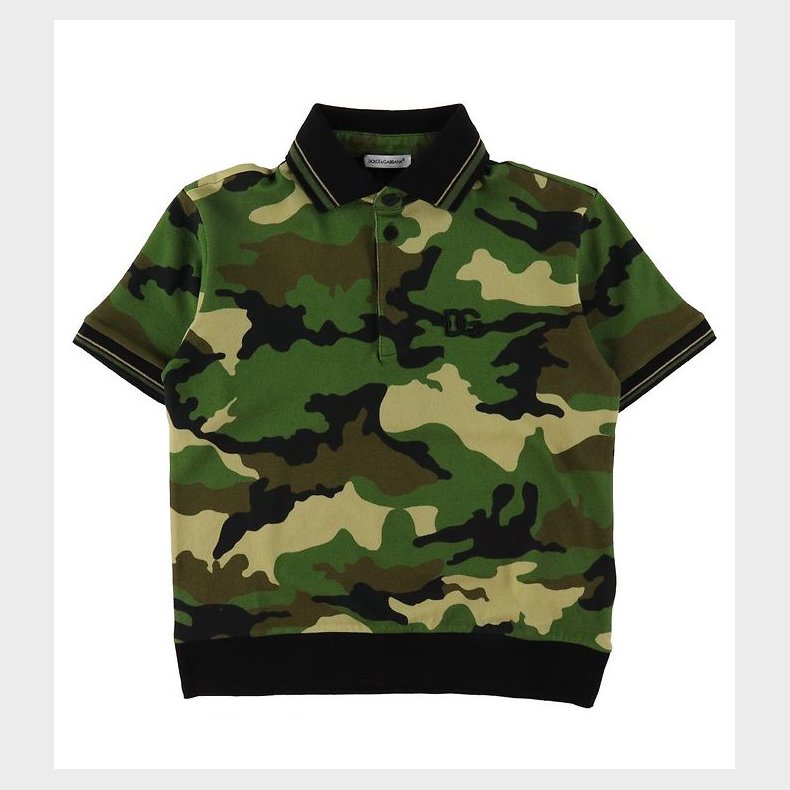 Dolce & Gabbana Polo - Reborn To Live - Camouflage
