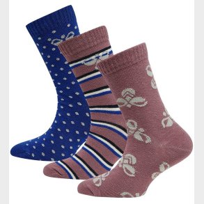 Hummel Strmper - 3-pak - hmlAlfie - Heather Rose