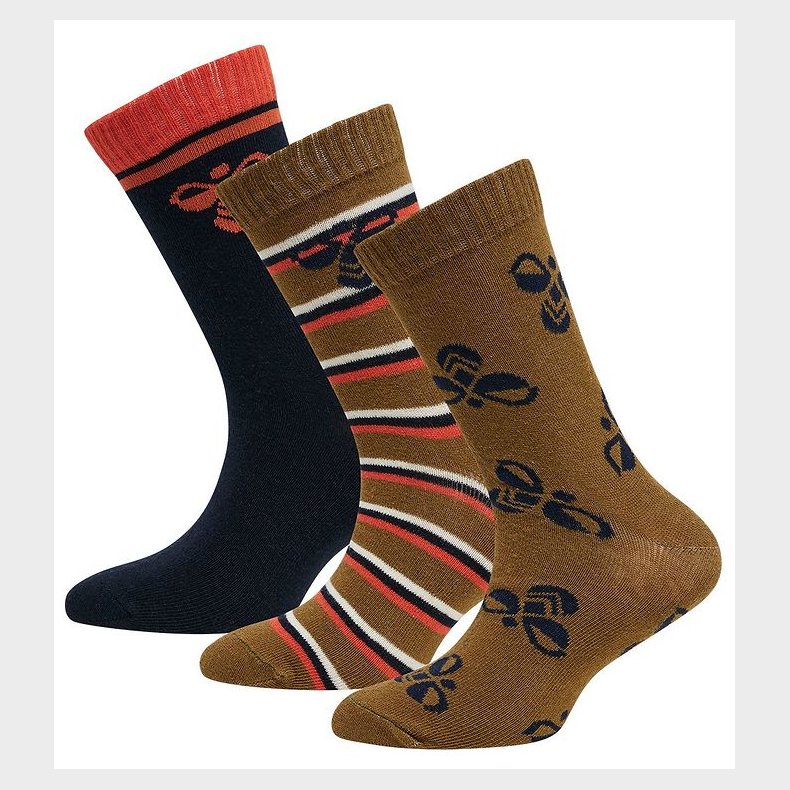 Hummel Str�mper - 3-pak - hmlAlfie - Capulet Olive