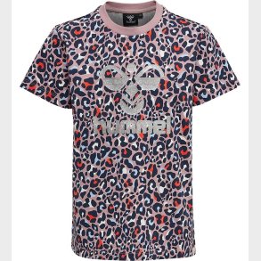 Hummel T-shirt - hmlLeo - Woodrose