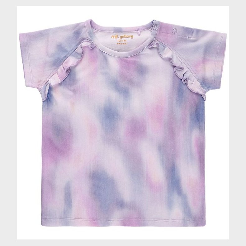 Soft Gallery T-Shirt - Jisela - Reflections - Orchid Bloom
