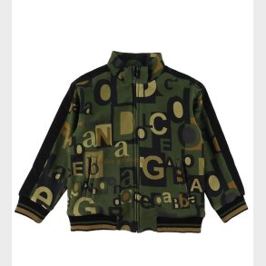 Dolce & Gabbana Cardigan - Reborn To Live - Armygrn m. Print