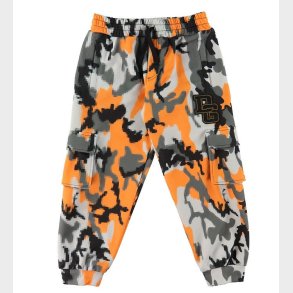 Dolce & Gabbana Bukser - Reborn To Live - Orange/Gr Camouflage