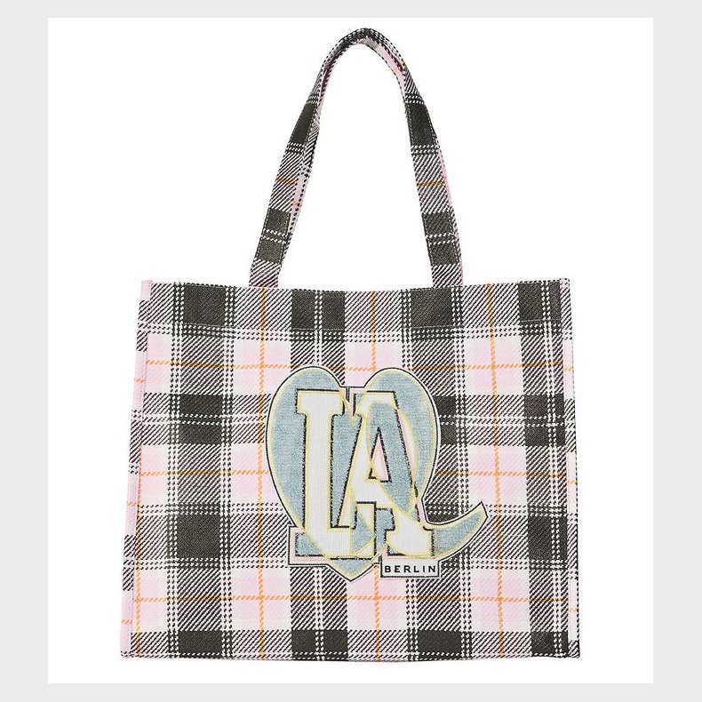 Lala Berlin Shopper - Cali - Check Pink Blush