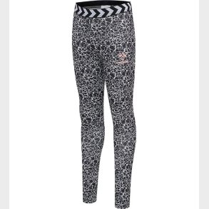 Hummel Leggings - hmlMimmi - Sort/Hvid