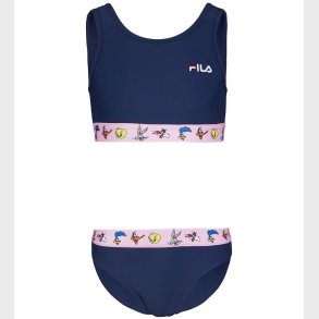 Fila Bikini - Lsben - Medieval Blue m. Looney Tunes