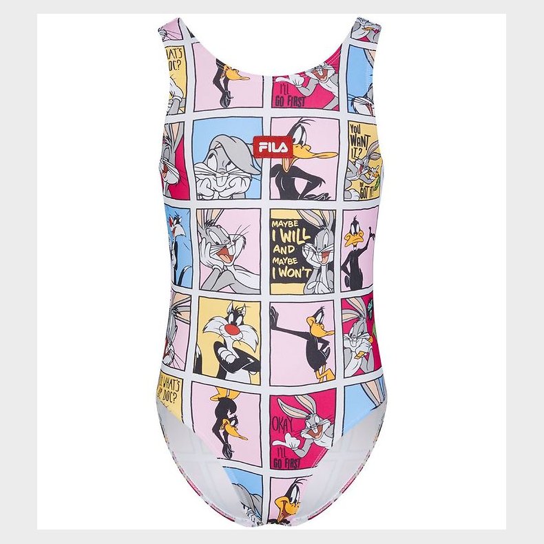 Fila Badedragt - Lebork - Lilac Sachet m. Looney Tunes