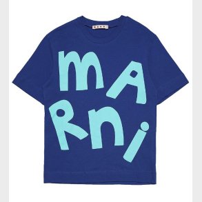 Marni T-shirt - Bl m. Turkis