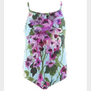 Dolce & Gabbana Badedragt - Renaissance - Bl/Rosablomstret