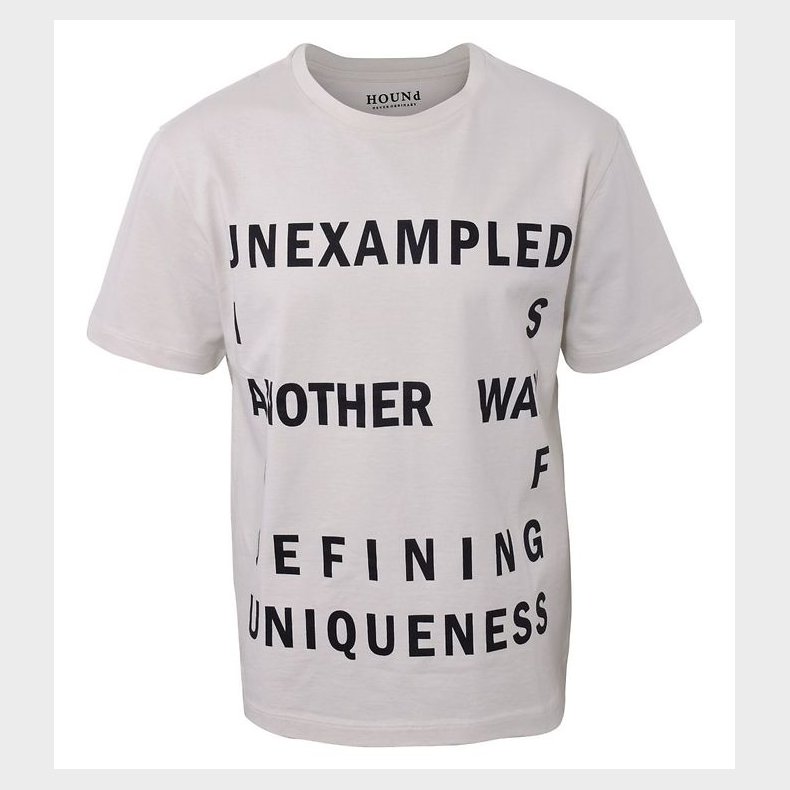 Hound T-shirt - Bone White