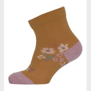 Melton Strmper - Petite Flowers - Honey Mustard