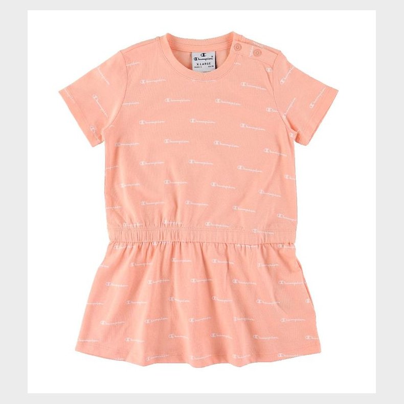 Champion Kjole - Koral/Hvid