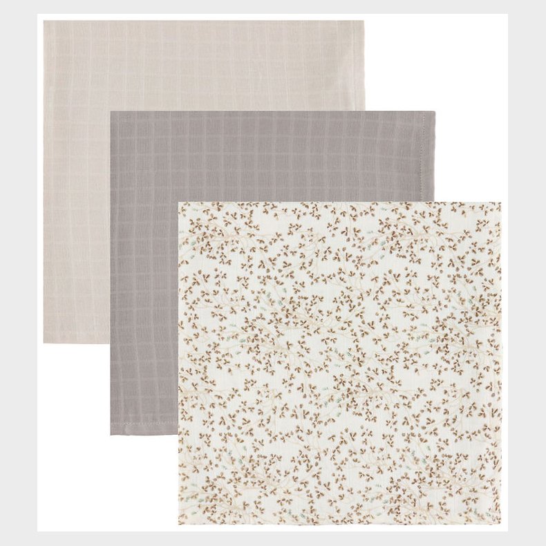 Cam Cam Stofbleer - 3-pak - Mix Lierre/Almond/Hazel