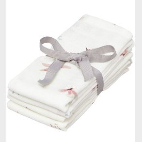 Cam Cam Vaskeklude - 4-pak - Mix Poppies - Windflower Creme